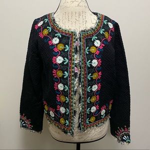 Women’s Z&L Europe Embroidered Jacket size medium